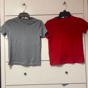 Red & Gray Baby Tee Combo